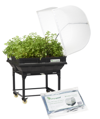 Medium Vegepod with Canopy (Mesh), Trolley and Polytunnel Cover - PRE ORDER - Estimated Ship Date OCTOBER 1ST