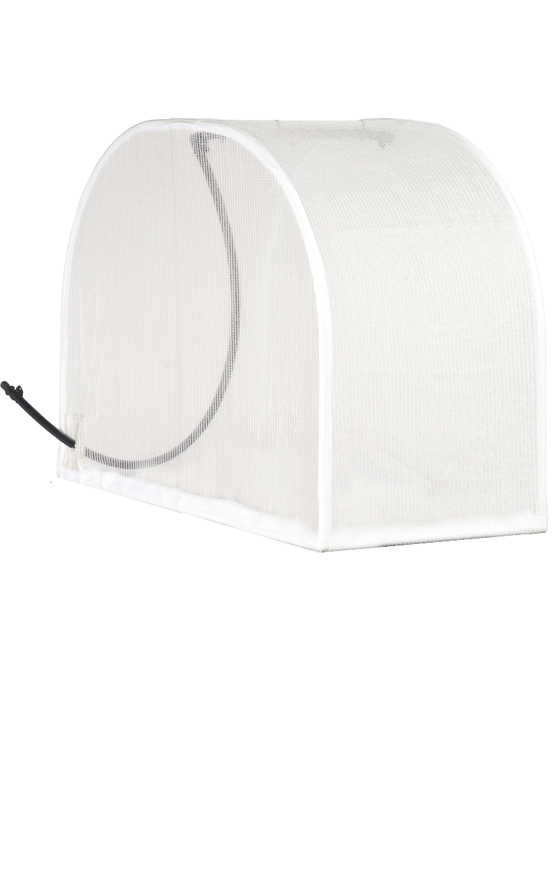 Replacement VegeCover Kit – Small (includes poles, connectors, hinge clips, misters and mesh cover)