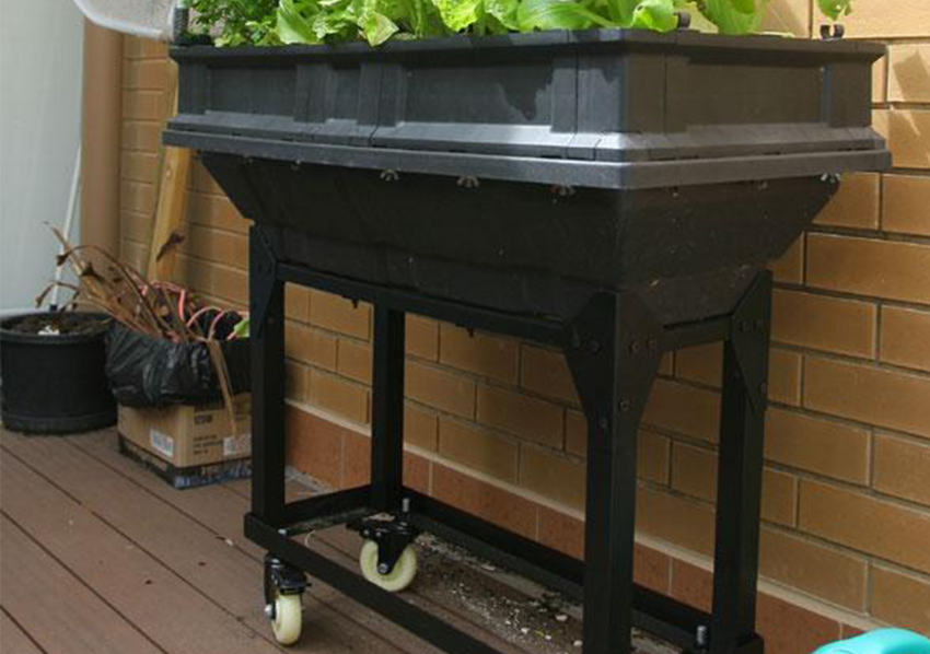 Galvanised Small Trolley Stand